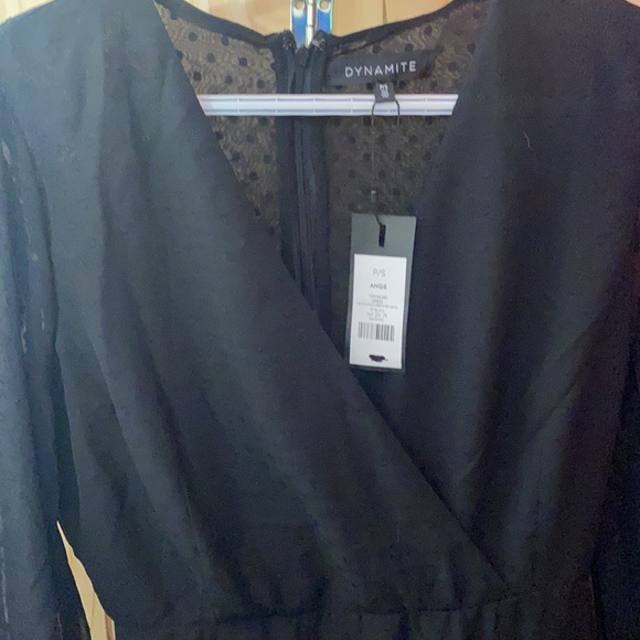 Dynamite Black Tulle dress - Picture 2 of 6